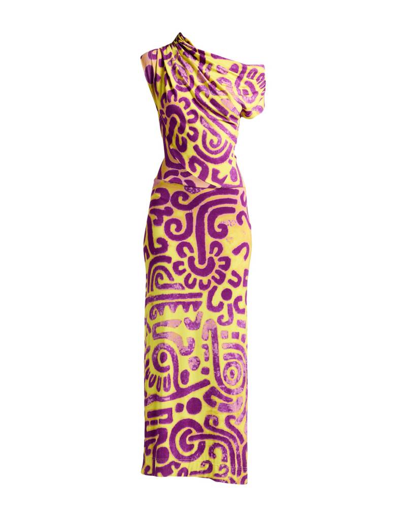 VIVIENNE WESTWOOD ANGLOMANIA Maxi-kleid Damen Gelb von VIVIENNE WESTWOOD ANGLOMANIA