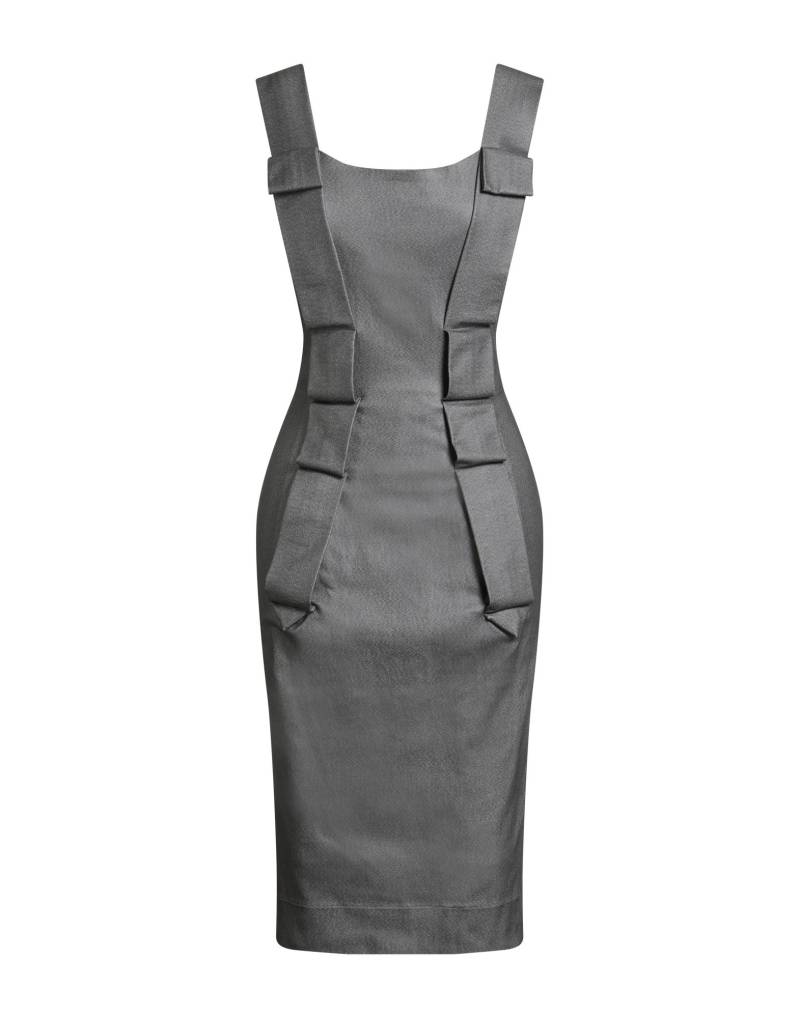 VIVIENNE WESTWOOD ANGLOMANIA Midi-kleid Damen Grau von VIVIENNE WESTWOOD ANGLOMANIA