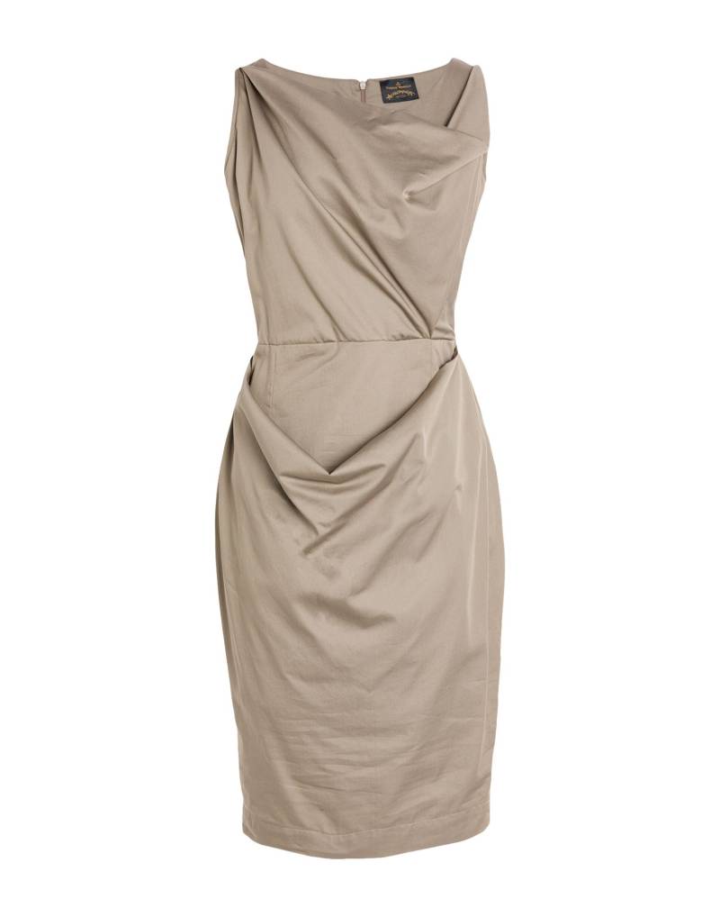 VIVIENNE WESTWOOD ANGLOMANIA Midi-kleid Damen Grau von VIVIENNE WESTWOOD ANGLOMANIA