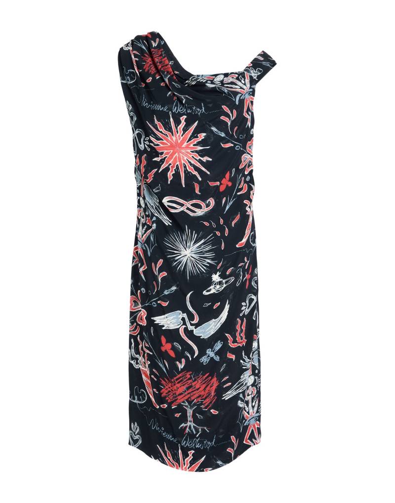 VIVIENNE WESTWOOD ANGLOMANIA Midi-kleid Damen Schwarz von VIVIENNE WESTWOOD ANGLOMANIA
