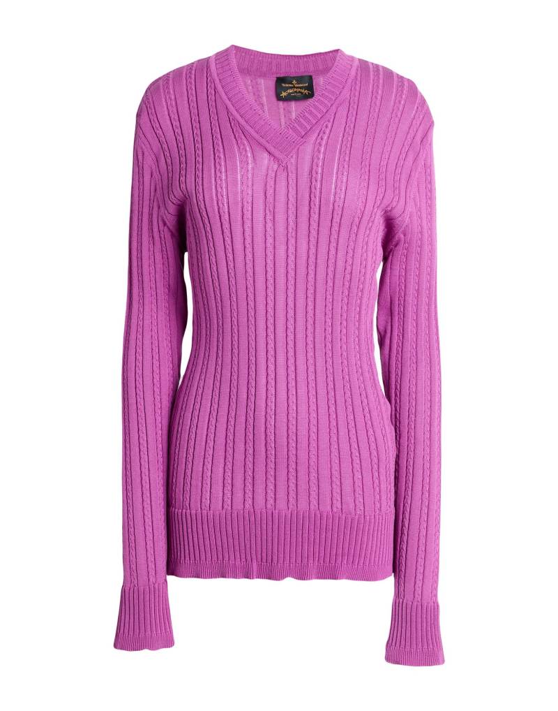 VIVIENNE WESTWOOD ANGLOMANIA Pullover Damen Violett von VIVIENNE WESTWOOD ANGLOMANIA