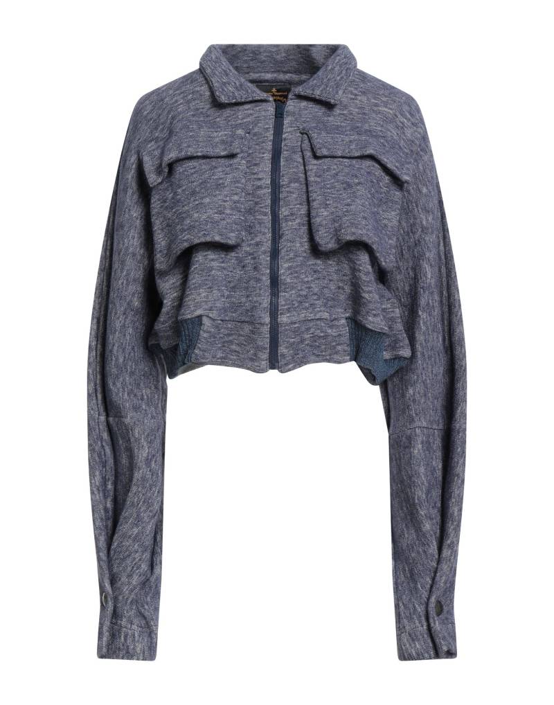 VIVIENNE WESTWOOD ANGLOMANIA Strickjacke Damen Blau von VIVIENNE WESTWOOD ANGLOMANIA