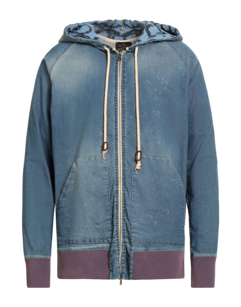VIVIENNE WESTWOOD ANGLOMANIA Sweatshirt Herren Blau von VIVIENNE WESTWOOD ANGLOMANIA