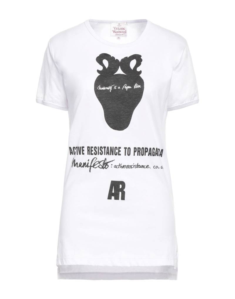 VIVIENNE WESTWOOD ANGLOMANIA T-shirts Damen Weiß von VIVIENNE WESTWOOD ANGLOMANIA