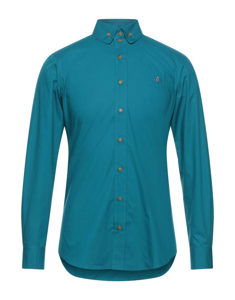 VIVIENNE WESTWOOD Hemd Herren Aquamarin von VIVIENNE WESTWOOD