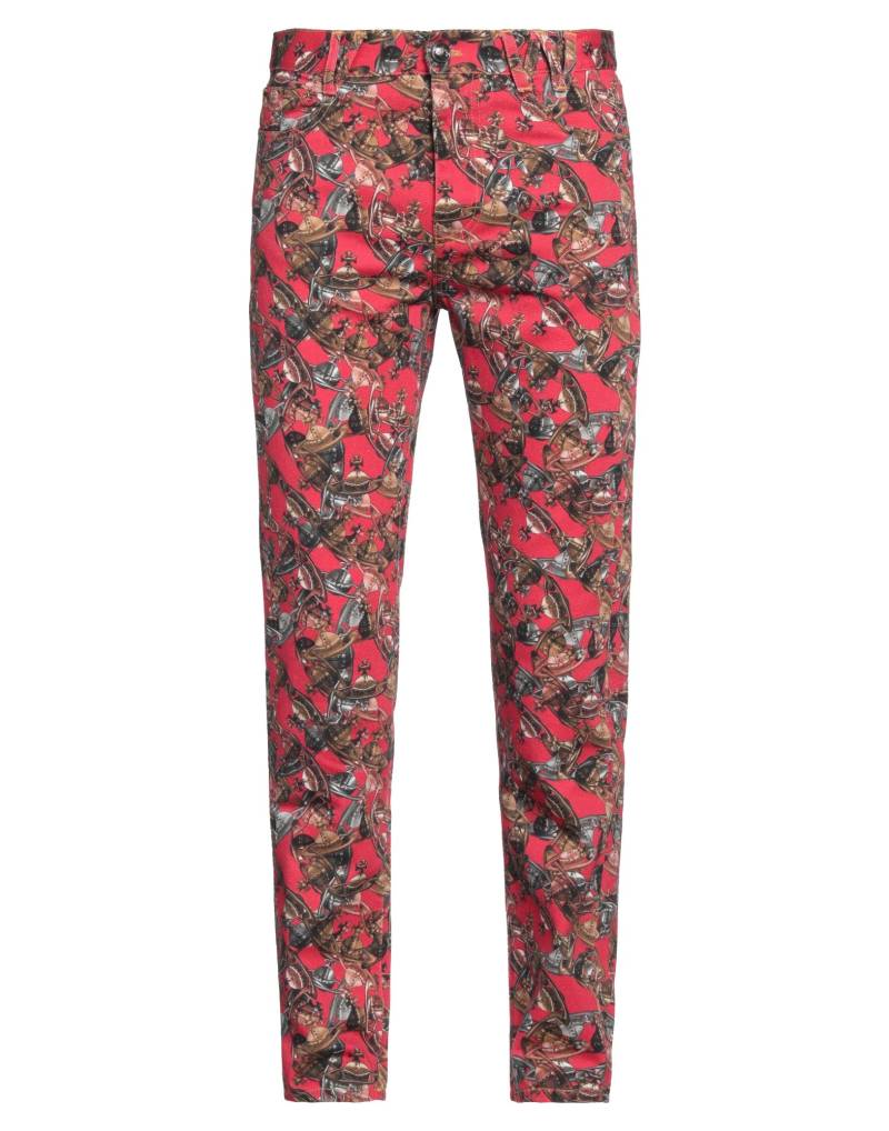 VIVIENNE WESTWOOD Jeanshose Herren Rot von VIVIENNE WESTWOOD