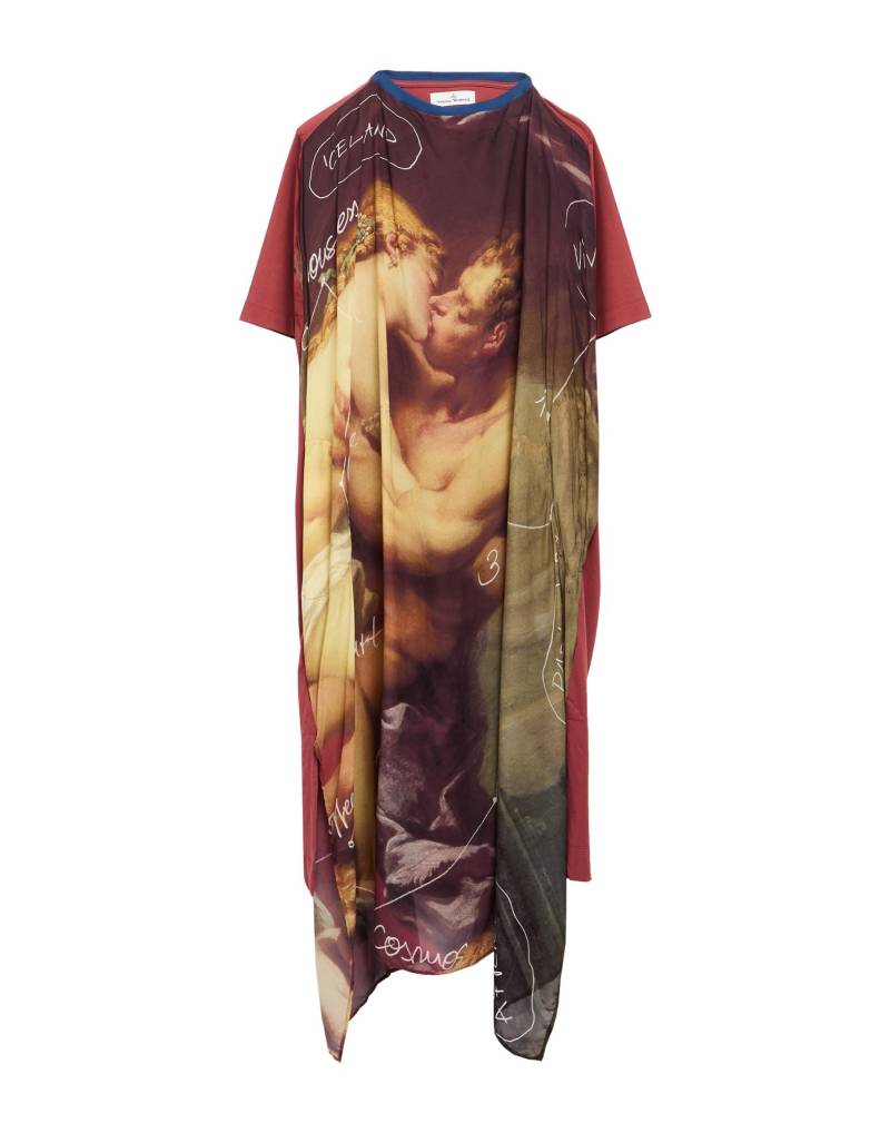 VIVIENNE WESTWOOD Maxi-kleid Damen Ziegelrot VIVIENNE WESTWOOD Maxi-kleid Damen Ziegelrot von VIVIENNE WESTWOOD