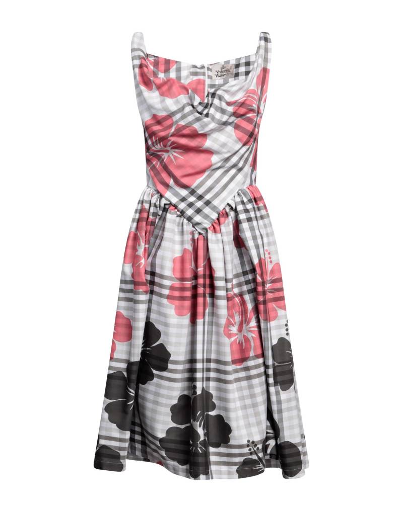 VIVIENNE WESTWOOD Midi-kleid Damen Hellgrau von VIVIENNE WESTWOOD