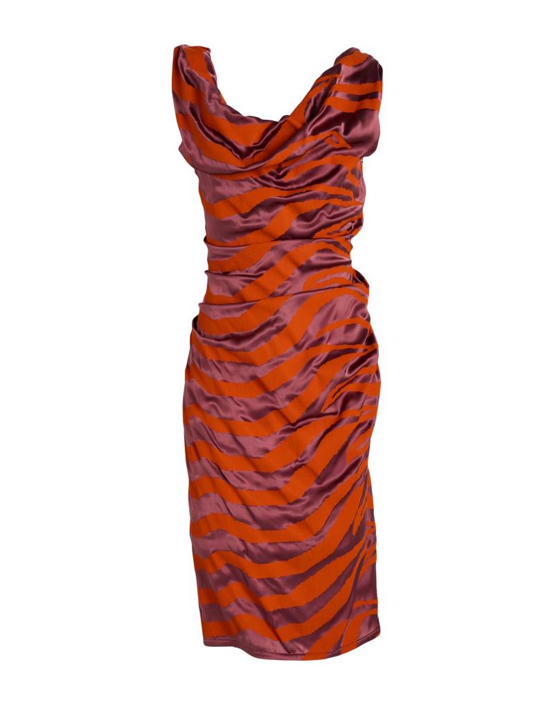 VIVIENNE WESTWOOD Midi-kleid Damen Orange von VIVIENNE WESTWOOD