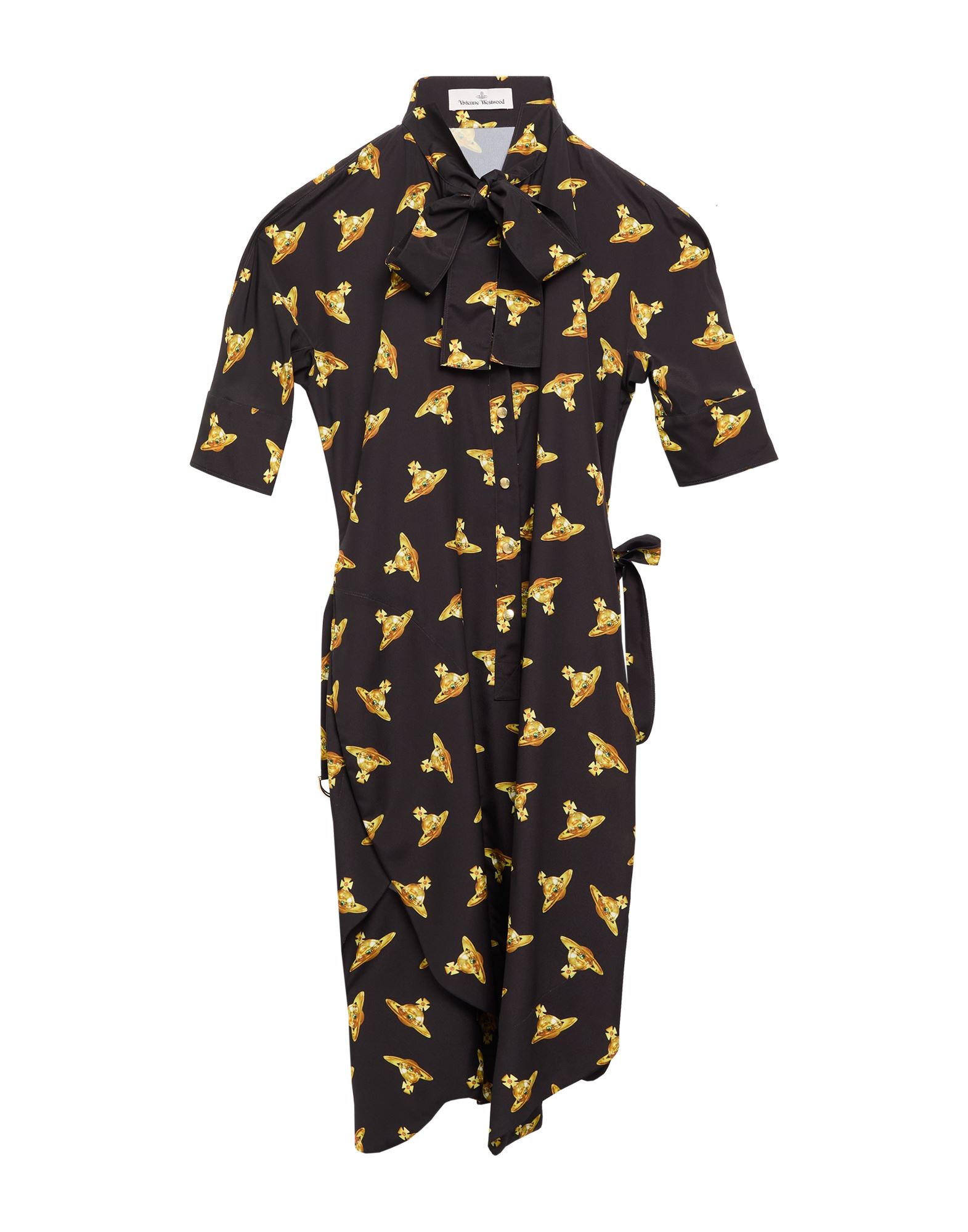 VIVIENNE WESTWOOD Midi-kleid Damen Schwarz von VIVIENNE WESTWOOD