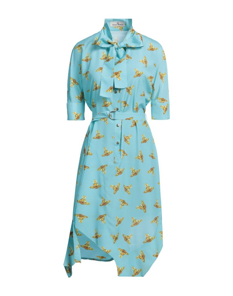 VIVIENNE WESTWOOD Midi-kleid Damen Tūrkis von VIVIENNE WESTWOOD