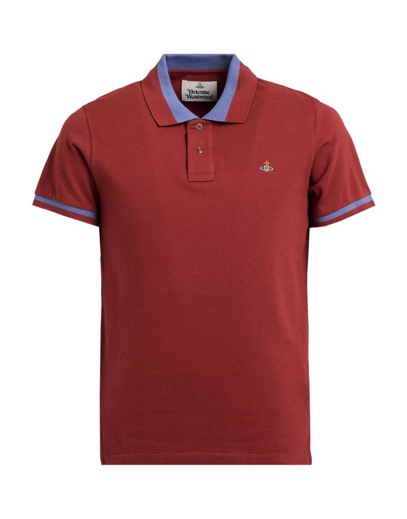 VIVIENNE WESTWOOD Poloshirt Herren Rostrot von VIVIENNE WESTWOOD