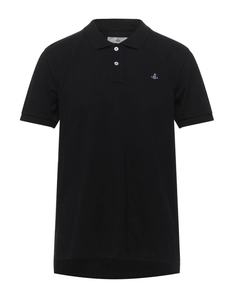 VIVIENNE WESTWOOD Poloshirt Herren Schwarz von VIVIENNE WESTWOOD