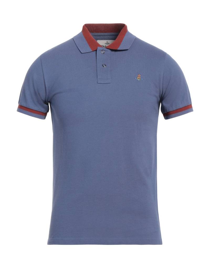 VIVIENNE WESTWOOD Poloshirt Herren Taubenblau von VIVIENNE WESTWOOD