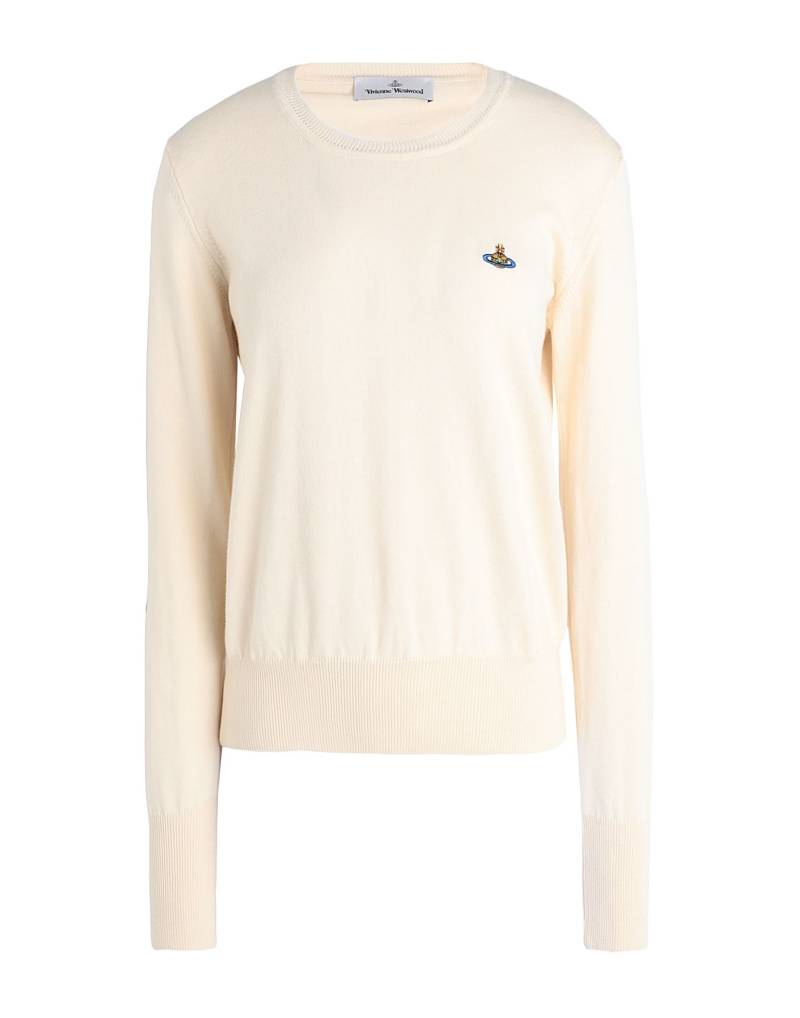 VIVIENNE WESTWOOD Pullover Damen Cremeweiß VIVIENNE WESTWOOD Pullover Damen Cremeweiß von VIVIENNE WESTWOOD