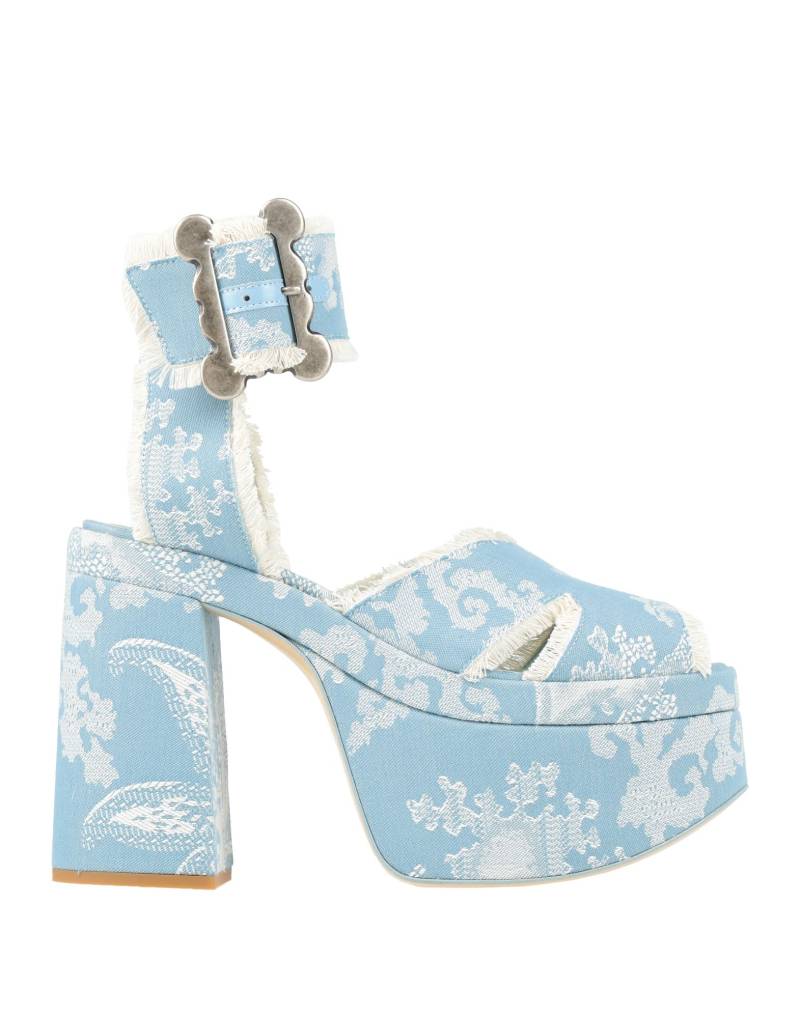 VIVIENNE WESTWOOD Sandale Damen Hellblau von VIVIENNE WESTWOOD
