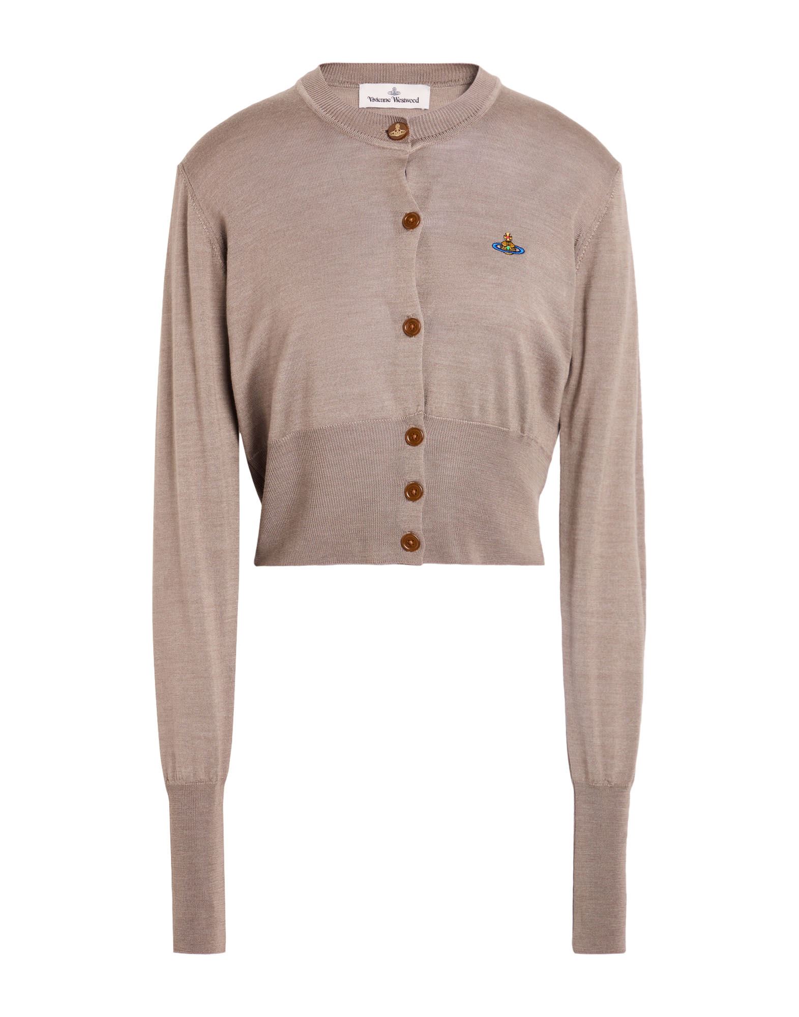 VIVIENNE WESTWOOD Strickjacke Damen Maulwurfsgrau VIVIENNE WESTWOOD Strickjacke Damen Maulwurfsgrau von VIVIENNE WESTWOOD