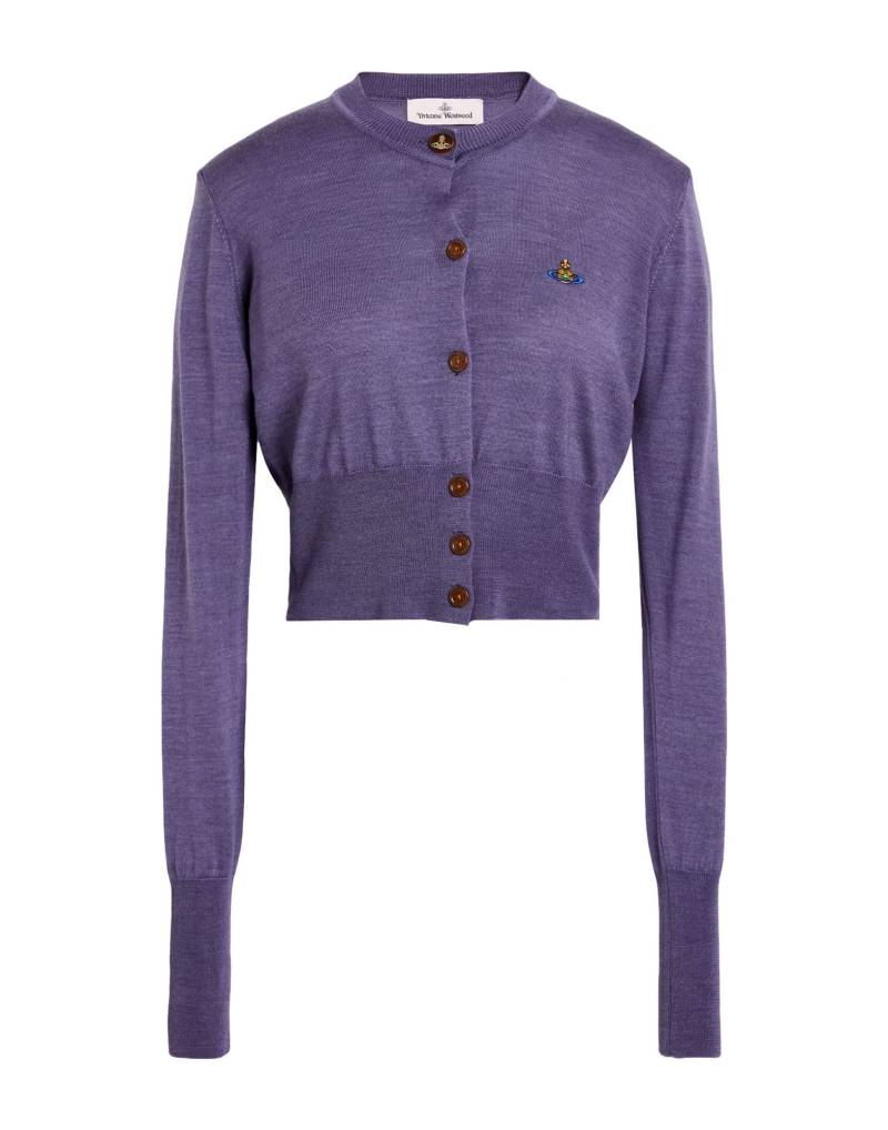 VIVIENNE WESTWOOD Strickjacke Damen Violett von VIVIENNE WESTWOOD