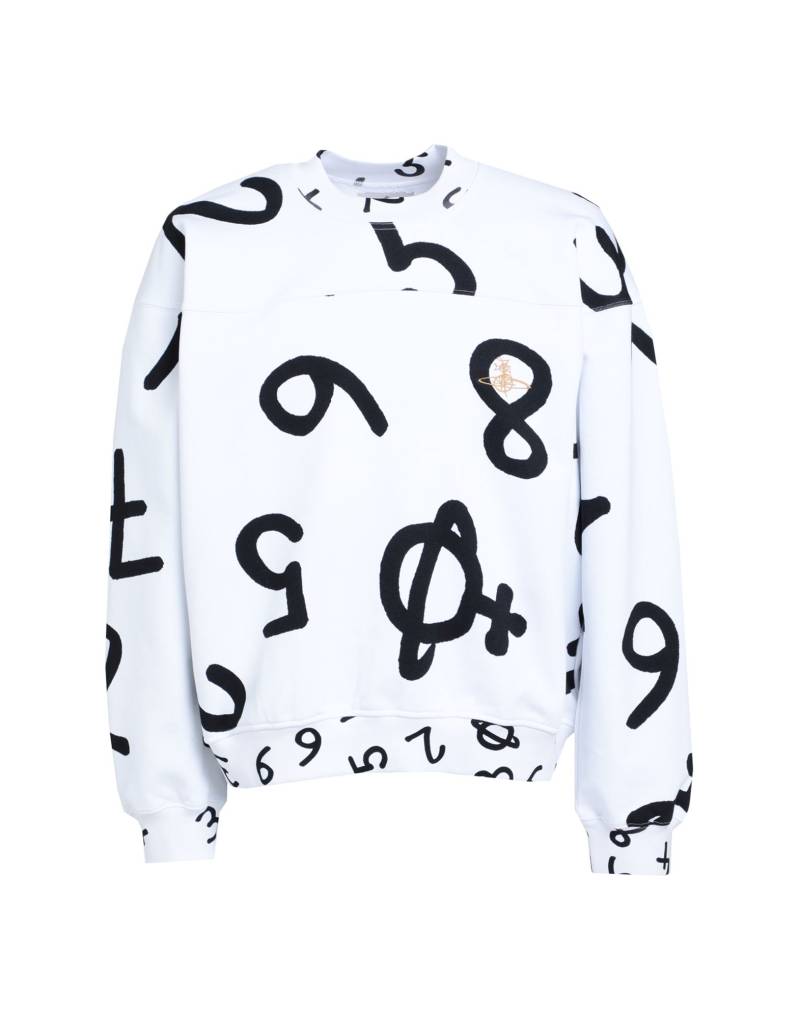 VIVIENNE WESTWOOD Sweatshirt Unisex Weiß von VIVIENNE WESTWOOD