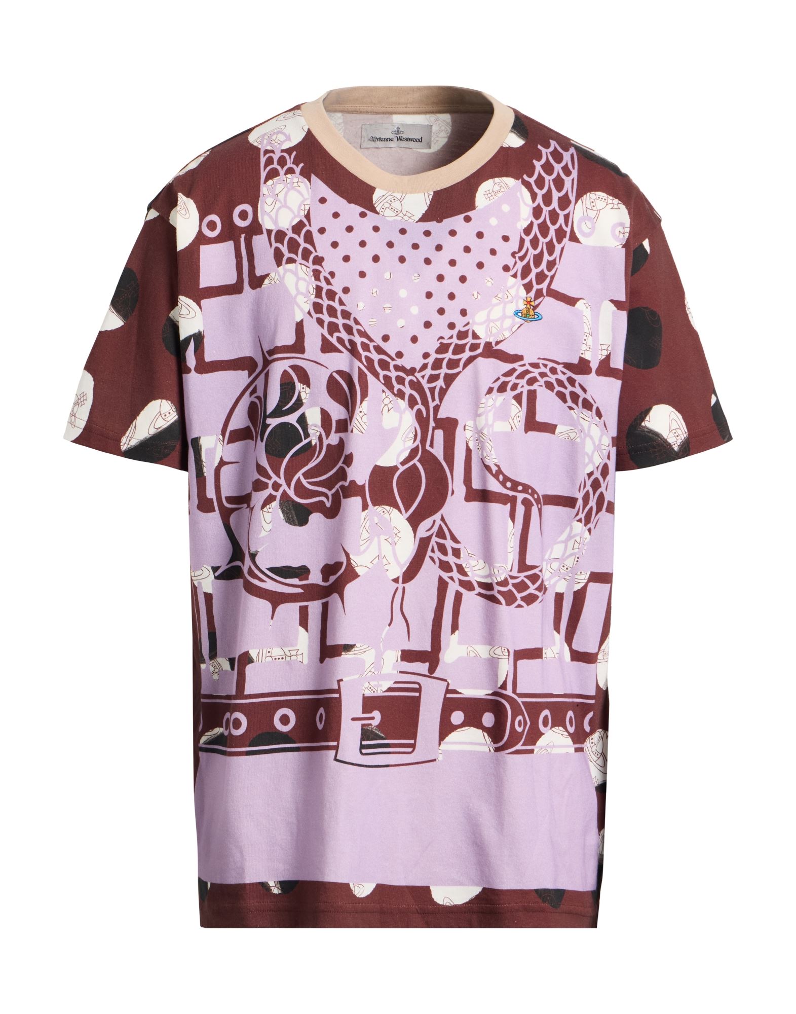 VIVIENNE WESTWOOD T-shirts Herren Schokobraun von VIVIENNE WESTWOOD