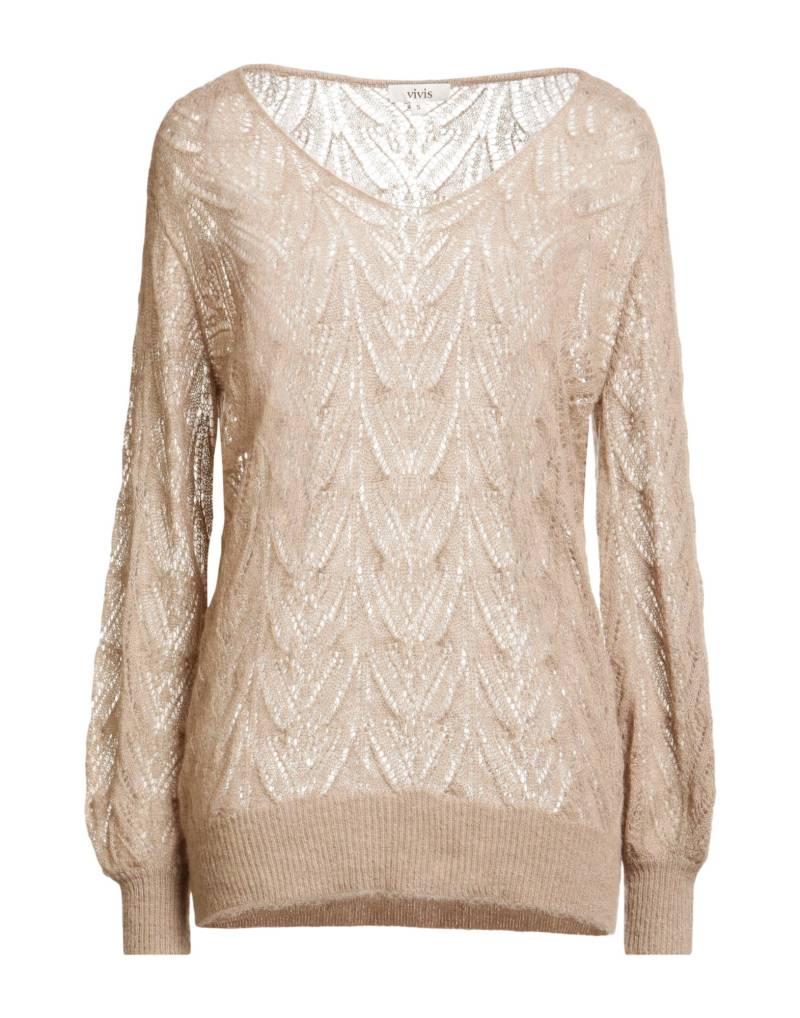 VIVIS Pullover Damen Maulwurfsgrau von VIVIS