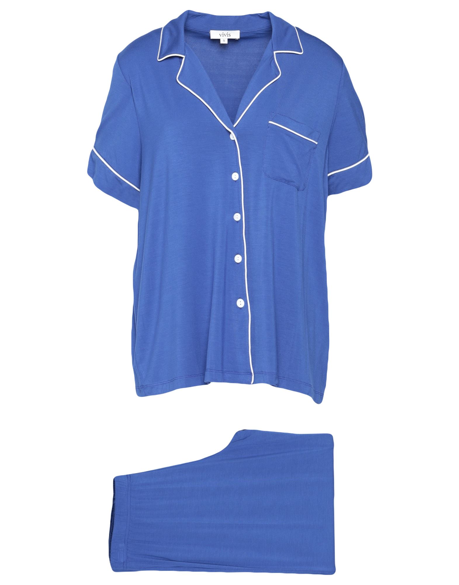 VIVIS Pyjama Damen Blau von VIVIS