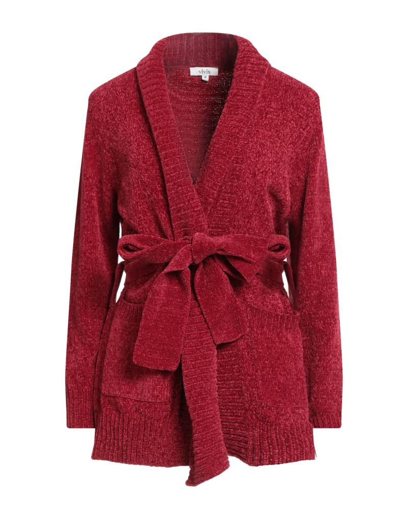 VIVIS Strickjacke Damen Rot von VIVIS