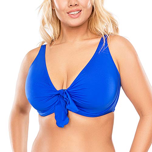 VIVISENCE Damen 3202 Bikini Top, Blau, 75D von VIVISENCE