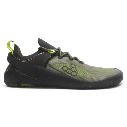 VIVOBAREFOOT Damen M Strength Textile Synthetic Forest Green Acid Lime Trainer 38 EU von VIVOBAREFOOT