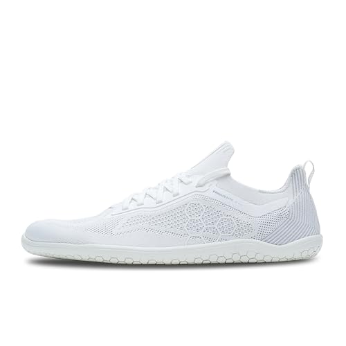 VIVOBAREFOOT Primus Lite Knit Damen Flat, Bright White, 38 EU von VIVOBAREFOOT