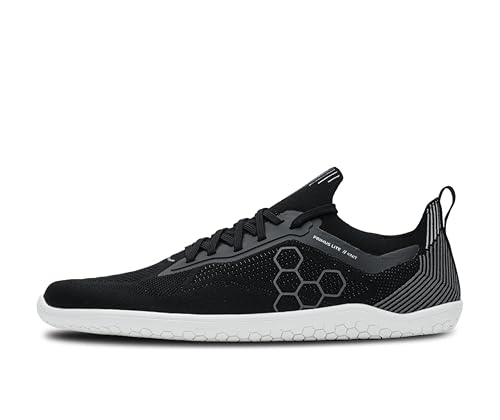 VIVOBAREFOOT Damen Primus Lite Knit Textile Synthetic Obsidian Trainer 40 EU von VIVOBAREFOOT