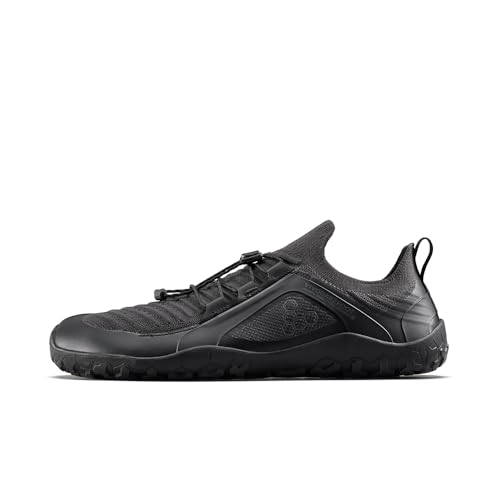 VIVOBAREFOOT Damen Primus Trail Knit FG Textile Obsidian Obsidian Trainer 40 EU von VIVOBAREFOOT