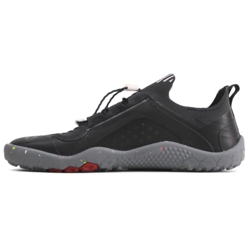 VIVOBAREFOOT Damen Primus Trail Knit FG Textile Synthetic Obsidian Misty Rose Grey Trainer 40 EU von VIVOBAREFOOT