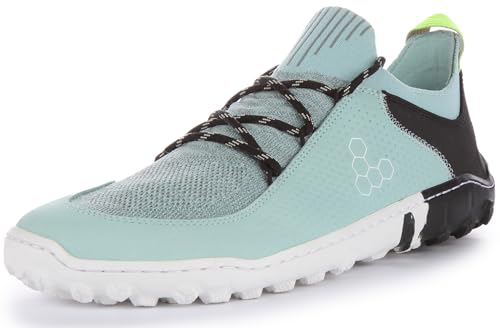 VIVOBAREFOOT Damen Tracker Decon Low FG2 Leather Textile Eggshell Blue Trainer 37 EU von VIVOBAREFOOT