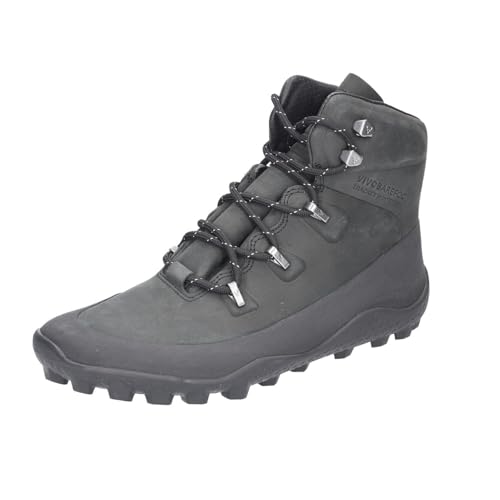 VIVOBAREFOOT Damen Tracker Winter SG Leder Obsidian Stiefel 38 EU von VIVOBAREFOOT
