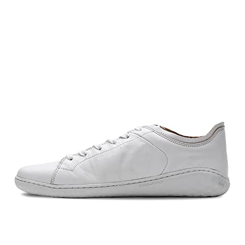 VIVOBAREFOOT Herren Geo Court III Leder Bright White Trainer 40 EU von VIVOBAREFOOT