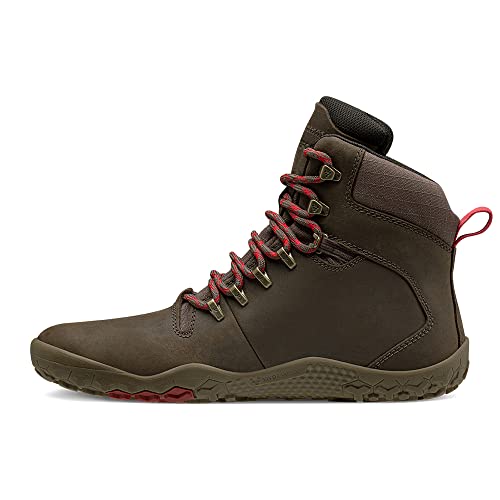 VIVOBAREFOOT Tracker II FG, Mens Leather Waterproof Hiking Boot With Barefoot Firm Ground Sole and Thermal Protection von VIVOBAREFOOT