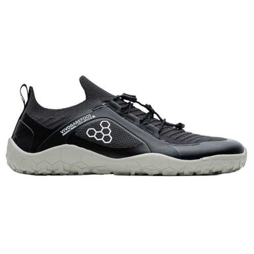 vivobarefoot Primus Trail Knit FG - Womens - Obsidian/Pelican von VIVOBAREFOOT