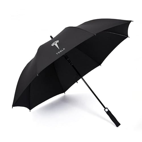 VIYOLI Autoschirm Regenschirm, für Tesla Model 3/S/Y/X Winddicht und sturmfest - für Herren und Damen ergonomischem Griff von VIYOLI