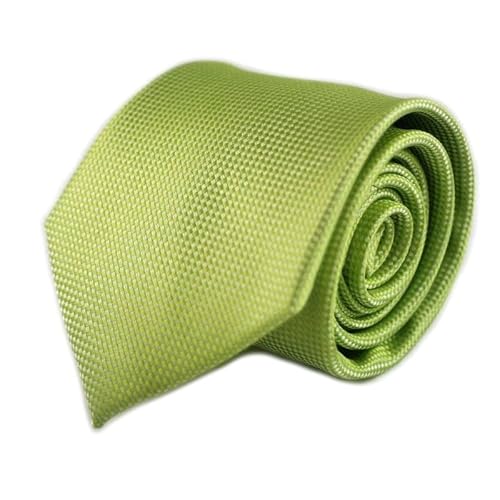 VIZENZO krawatten für herren Elegante grüne schmale Apfel Krawatte., grün von VIZENZO