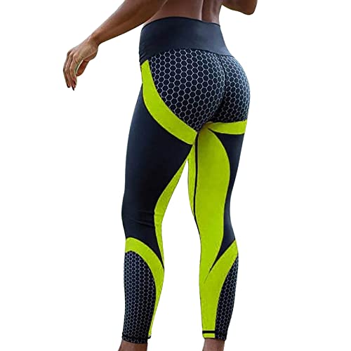 VJGOAL Monopoly Deal Kompressionshose Damen Lipödem 3D Print Yoga Skinny Workout Gym Sporttraining Cropped Pants Yogahose Damen High Waist Sportleggins Lang Mädchen Leggings Scrunch Butt von VJGOAL