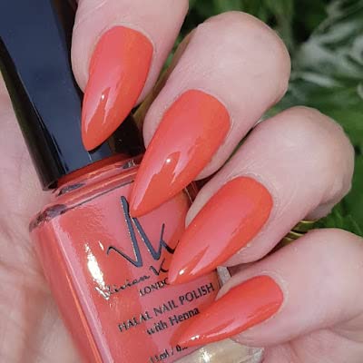 Vivien Kondor Henna Halal Permeable Nail Polish Ha15 Coral Reef 11 ml Vivien Kondor Henna Halal Permeable Nail Polish Ha15 Coral Reef 11 ml von VK Vivien Kondor London