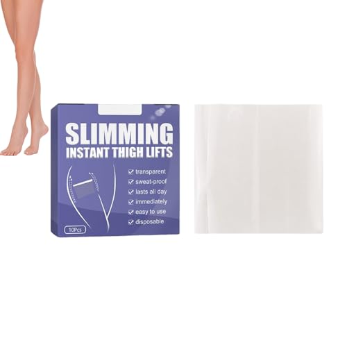 Invisible Thigh Lift Tape - Waterproof Adhesive Leg Lifting Patches for Sagging Skin, Anti-Chafing Body Tape for Women, Temporary Skin Firming & Support for Legs and Thighs (1 box) von VKaoess