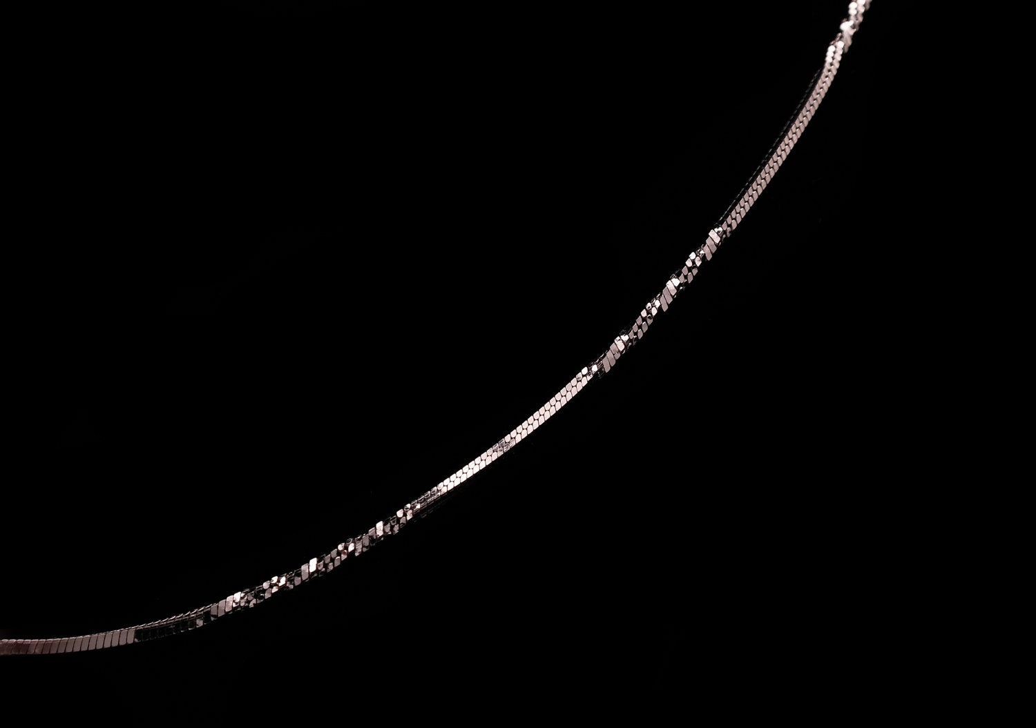 925 Sterling Silber Box Kette Massiv Seil Diamantschliff 16 "-46" von VLCoJewelry