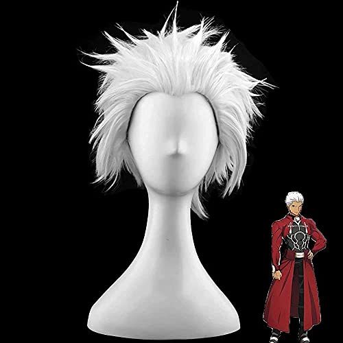 Christmas AniCosplay Wig for Fate/Stay Night Emiya Shirou Archer, Halloween, Carnival Party, Carnival, Nightlife, Concerts, Weddings, Masquerade Parties von VLEAP