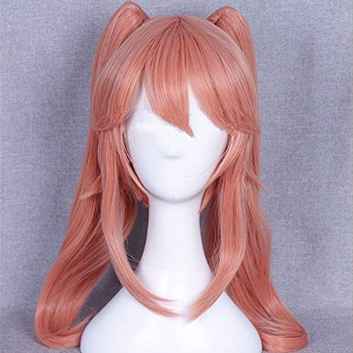 Fate/Grand Order Tamamo No Mae Cosplay Wig 60Cm Medium Long Straight For Women AniCostuParty Wig Claw Clip Ponytail von VLEAP