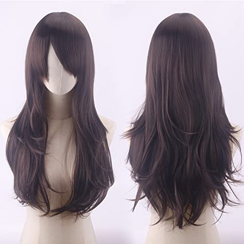 Wig for COS Anime Wig Universal Multicolor 70cm Long Curly Hair Micro Curly Hair cosplay color:JF70-20 von VLEAP