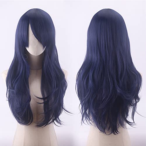 Wig for Carnival Nightlife CluI Party Dress Up Wig Cos Anime Wig Universal Multicolor 70Cm Long Curly Hair Micro Curly Hair Cosplay Color:Jf70-19 von VLEAP