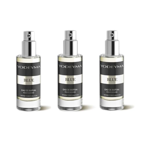 VLNET ® | Y.o.d.e.y.m.a 3 Flaschen Parfüm BLUE 15ml wie abgebildet von VLNET