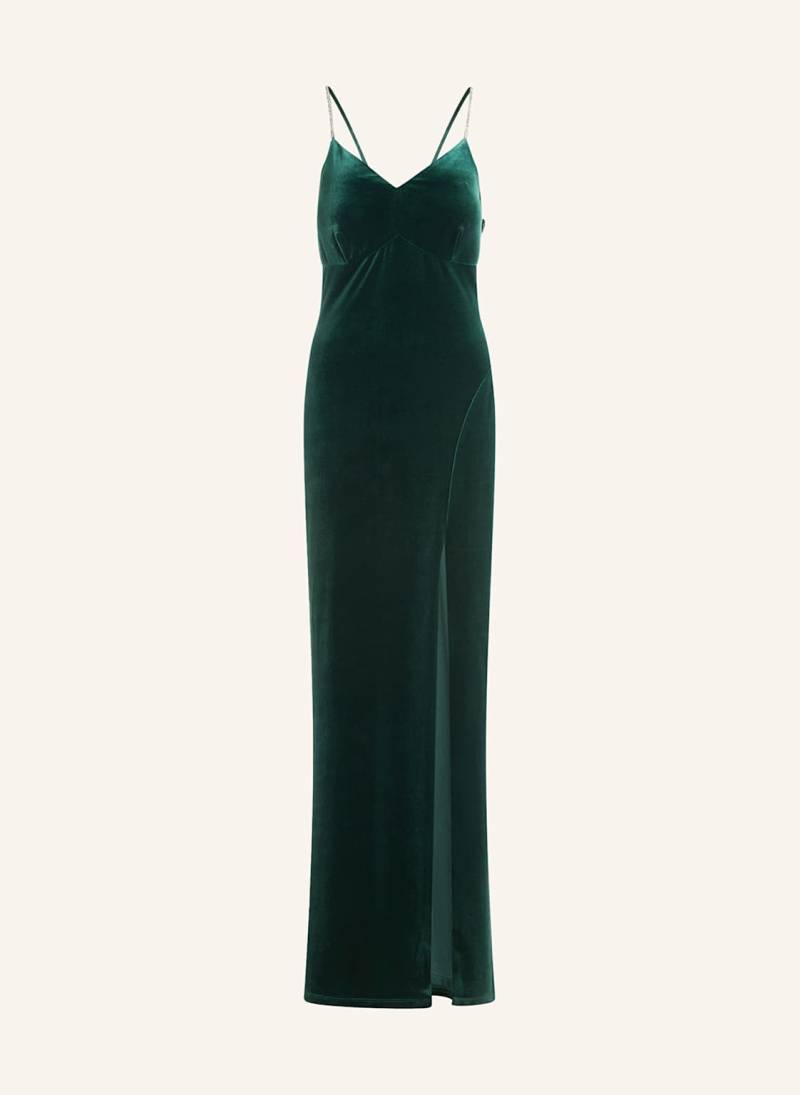 Vm Vera Mont Abendkleid Aus Samt Mit Schmucksteinen gruen von VM Vera Mont